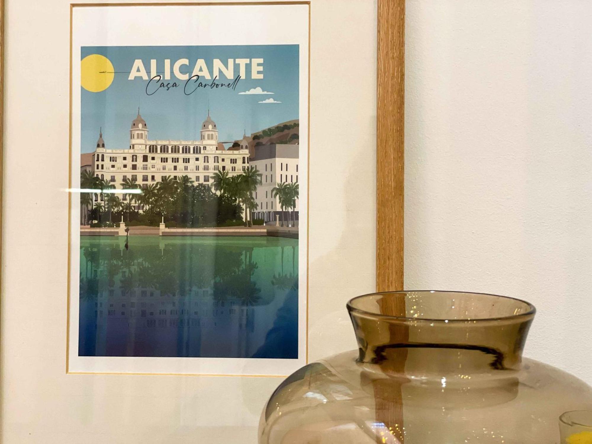 Estiloso Apartamento En El Centro De Alicante Exterior foto